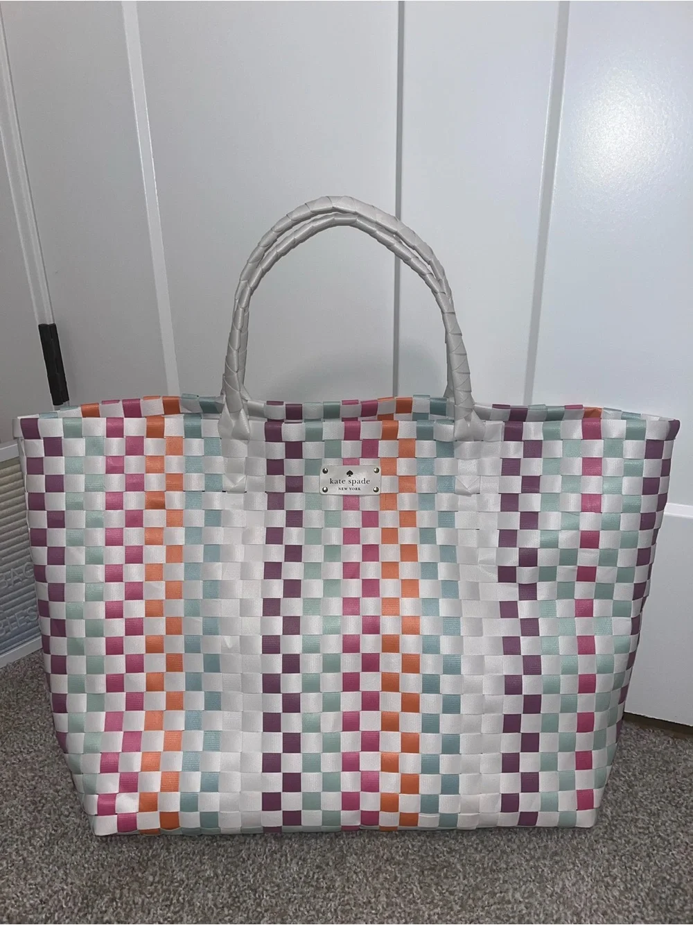 Kate Spade Woven Beach/Market Tote